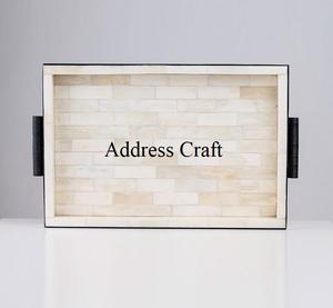 Prix direct usine 2026 Nouveau design Plateau de service Ramadan Eid en nacre incrustée, plateau rond en nacre pour la maison, l'hôtel, le mariage - Product Image 6