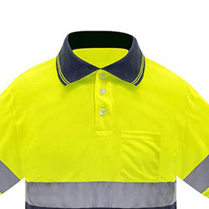 Nouvel arrivage Garde de sécurité de première classe pour polo quantité minimale de commande bas manches courtes polyester respirant disponible dans toutes les couleurs - Product Image 4