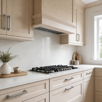Ensemble d'îlots de cuisine en bois sur mesure, design de meubles modulaires, style moderne, solution complète, îlot de cuisine en bois