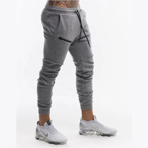 Pantalon de survêtement pour homme de luxe sur mesure, taille haute, 100% coton, molleton français, jambe droite, avec logo personnalisé, style streetwear délavé - Product Image 1