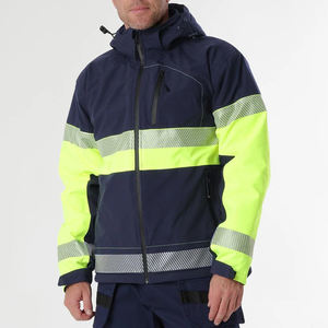Vêtements de travail de qualité supérieure Impression de logo personnalisé Veste de sécurité à manches longues pour hommes à séchage rapide légère - Product Image 5