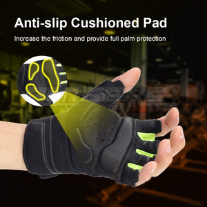New Arrival Custom Logo Sport Heavy Duty Weight Lifting Fitness Training Weightlifting <b>gloves</b> - Product Image 4