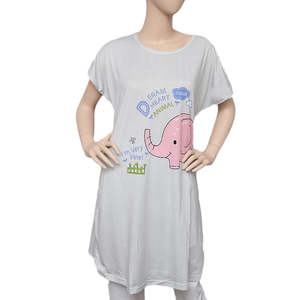 Chemise de nuit pour femme - Gris - Product Image 3