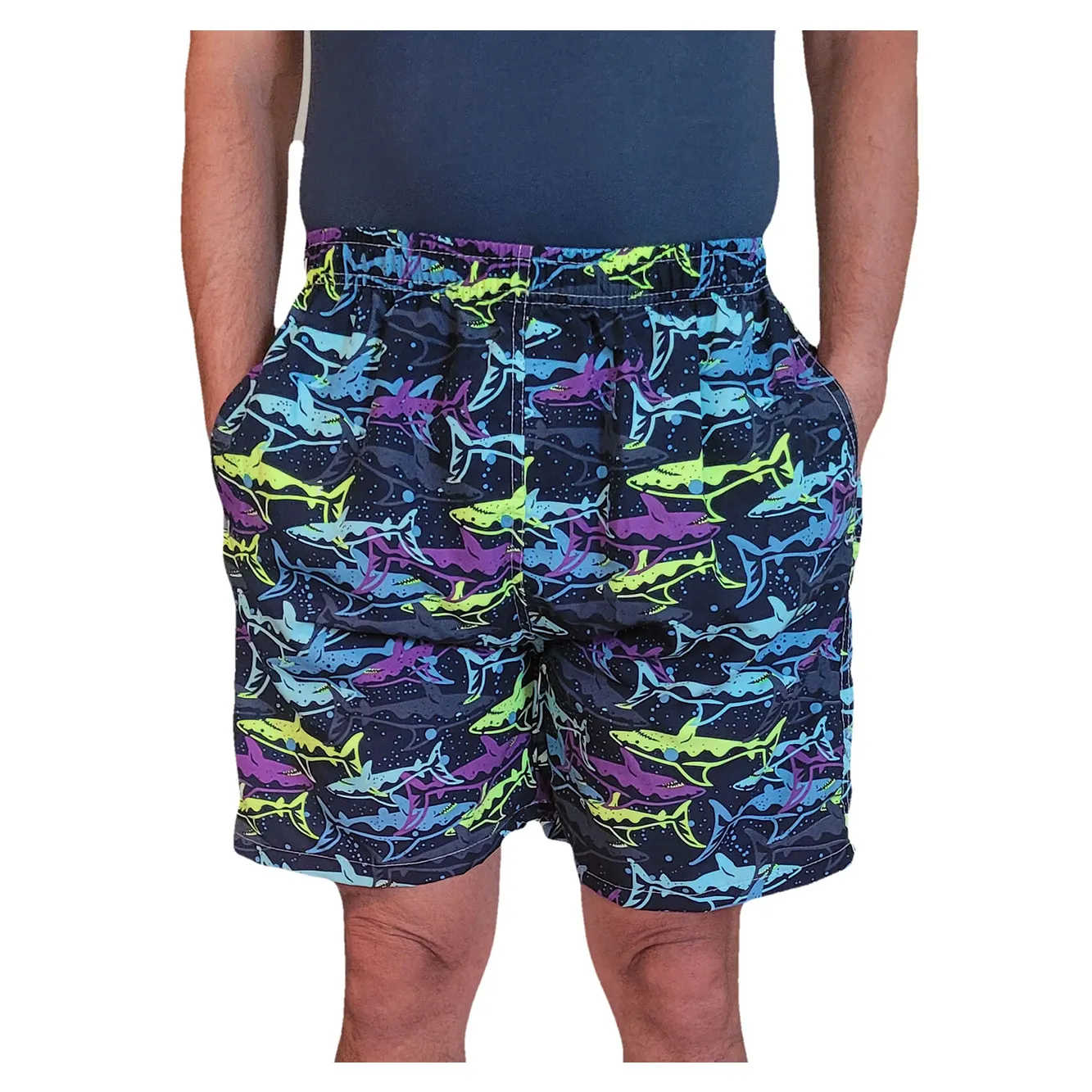थोक कस्टम लोगो स्पैन्डेक्स पॉलिएस्टर पुरुषों तैरना कच्छा गर्मियों में पुरुषों के समुद्र तट पहनने प्रिंट चड्डी