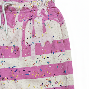 Shorts de sport décontractés en maille respirante personnalisés USA Ice pour Cookie, 5-7 pouces, pour hommes, 100% polyester, séchage rapide, écologiques - Product Image 5