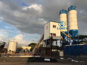 Centrale à béton stationnaire à moteur électrique COREY HZS90, ligne de production de 90 m/h - Product Image 3