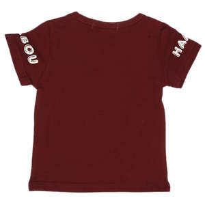 เสื้อยืดเด็กแรกเกิด - สีน้ำตาลแดง - Product Image 3