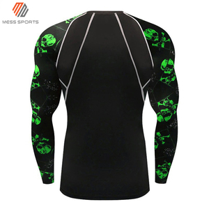 Camiseta de pesca para hombre, protección solar, protección contra erupciones, estampada, manga larga, protección UV, ropa deportiva - Product Image 2