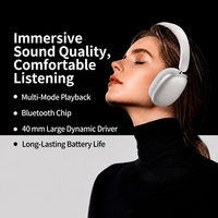 Casque sans fil pliable P859 True ANC à réduction de bruit active pour les affaires et l'usage quotidien