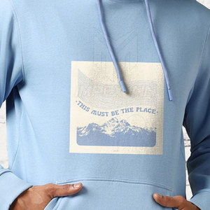 ออกแบบโลโก้ของคุณเอง เสื้อฮู้ดขนแกะสำหรับผู้ชายฤดูหนาว เป็นมิตรกับสิ่งแวดล้อม - MOQ ต่ำ ขนาดสั่งทำได้ คุณภาพสูง ขายดีที่สุด ไซส์พลัส - Product Image 6