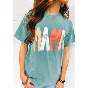 Moda 2025 venta al por mayor de alta calidad personalizado shewin causal de gran tamaño fabricante mar verde transpirable streetwear camiseta de mujer - Product Image 1