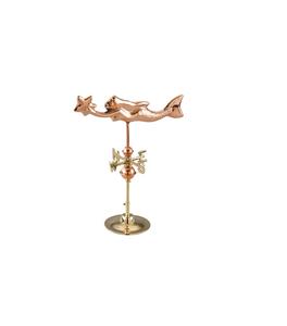 Veletas de cobre atemporales con diseño de escultura de animales hecho a mano para una cabaña de lujo y estética de granja - Product Image 2