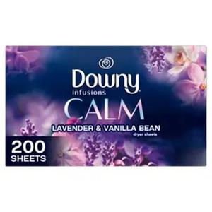 Downy Infusions Calm Lavender & Vanilla Bean Fabric Softener Dryer <b>Sheets</b> - Product Image 1