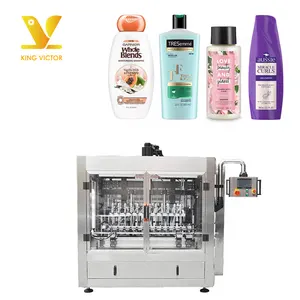 KV-máquina de llenado de champú líquido, champú de lavado automático, ketoconazol, con CE