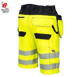 Sécurité-short Cargo Hi Vis avec ceinture élastique haute confort et passants pour ceinture - Product Image 2
