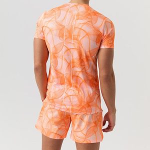 Men's <b>Twin</b> <b>Set</b> Tee Summer Short Sleeve Sublimation T-Shirt & Shorts <b>Set</b> High Quality Casual Wear Sublimation <b>Twin</b> <b>Set</b> For Men - Product Image 2