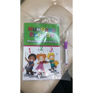 Cahiers d'apprentissage précoce multilingues : ABC, chiffres et tracé de l'arabe avec pages effaçables - Product Image 3