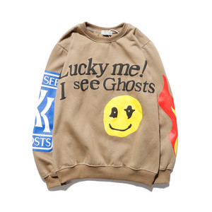 High Quality Crew Neck Sweatshirt <b>Men</b> Oversized Print Casual Autumn Knitted <b>Pullover</b> Brown Design - Product Image 1