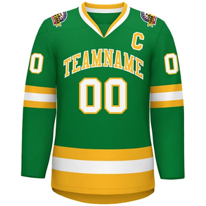Maillot de hockey sur glace de haute qualité, personnalisé, sublimé, vêtements d'équipe, tissu durable à séchage rapide, maillots de hockey pour adultes et jeunes pour l'entraînement - Product Image 6