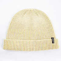 Bonnet ajusté avec broderie personnalisée, chapeaux de qualité supérieure, luxe, tricot côtelé en laine, bonnet de pêcheur pour homme avec logo personnalisé