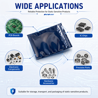 Customized 150x200 Antistatic Shielding Bag for Earphones and Projectors with Reusable Zip