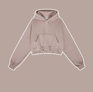 Nouveau sweat à capuche zippé personnalisé sweats à capuche pour femmes sweat à manches longues qualité vêtements actifs pour les femmes - Product Image 4