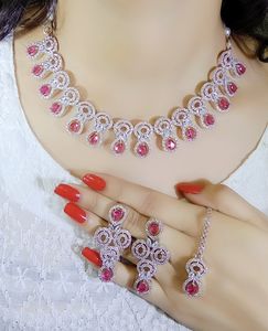 ชุดสร้อยคอโชคเกอร์ทองเหลืองทำด้วยมือหินไข่มุกสีขาวสำหรับงานแต่งงานงานหมั้นวันครบรอบปาร์ตี้ไอเดียของขวัญที่ยอดเยี่ยม - Product Image 3