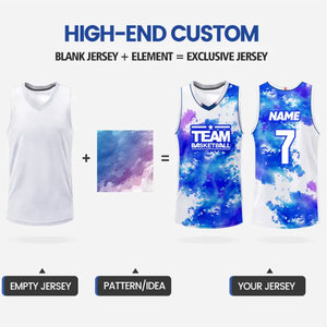 Camisetas de Baloncesto Personalizadas de Alta Calidad 2026, Transpirables, de Secado Rápido, 100% Poliéster, para Mujeres Adultas, Impresión por Transferencia de Calor - Product Image 6