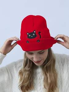 Gorros de Punto con Bordado Personalizado OEM/ODM Listos para Enviar, Gorro de Invierno con Diseño de Logotipo al por Mayor - Product Image 6