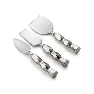 Ustensiles de salle à manger Set à fromage avec poignée tombante Accessoires d'ustensiles de cuisine Outil de cuisson Couverts de service Argenterie Tête en acier inoxydable - Product Image 6