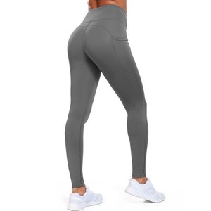 Mallas de invierno de cintura alta de terciopelo cálido para mujer, pantalones de mallas gruesas de gran tamaño con patrón sólido de S-5XL - Product Image 4