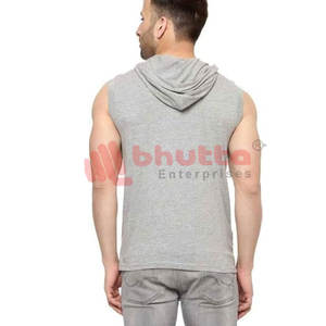 Sudaderas sin Mangas Personalizadas para Hombre, de Satén Sólido, para Gimnasio, Ropa Deportiva Transpirable con Impresión Digital - Product Image 2