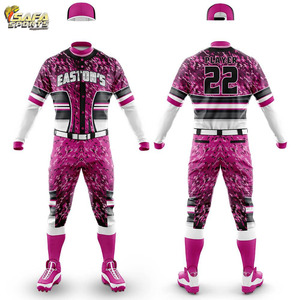 Uniformes de softball par sublimation pour équipe junior, maillot et short, haut, uniformes de baseball personnalisés - Product Image 6