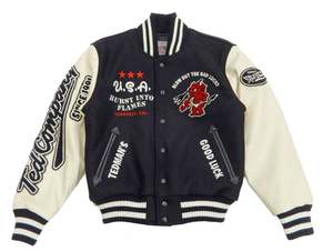 Blouson universitaire vintage unisexe personnalisé, nouveau design Letterman baseball, corps en laine, hiver, patchs brodés en chenille, coton, cuir de vache - Product Image 5