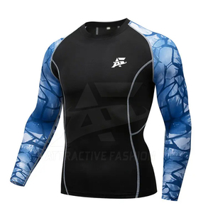 เสื้อรัดกล้ามเนื้อ MMA สำหรับผู้ชาย ลดราคาพิเศษ สั่งทำสีต่างๆ ได้ มีจำหน่ายออนไลน์ - Product Image 2