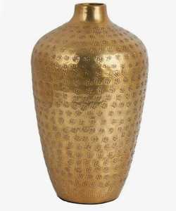 Jarrón Alto de Flores de Diseño Contemporáneo y Lujo, con Efecto Metálico y Textura Tejida, para Decoración del Hogar y Hoteles, Hecho a Mano y Personalizable - Product Image 6