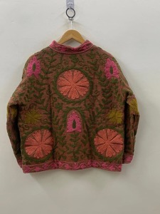 Suzani TNT veste indienne à la main Suzani broderie veste vêtements d'hiver femmes veste manteau à la main Floral court manteau Suzani - Product Image 3