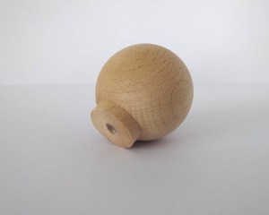 Creative Wooden Ball Knob <b>Pull</b> Cabinet Drawer <b>for</b> <b>Home</b> Dresser Door Cabinet Furniture Decorative Kitchen Wardrobe Handle Knobs - Product Image 3