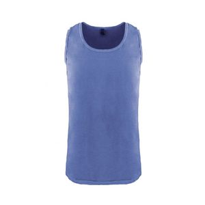 Camiseta sin mangas de algodón hilado con anillo peinado 100% - Product Image 6