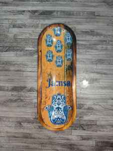 ที่วางธูปไม้ทำด้วยมือพร้อมถาดเผาควันสำหรับฝึกโยคะและของตกแต่งบ้าน - Product Image 6