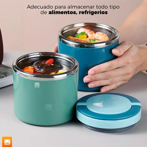 Stainless Steel Lunch Box/Food <b>Container</b>/<b>Soup</b> <b>Container</b>, 630ml, Assorted Colors - Product Image 5