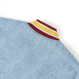 Chaqueta Bomber Reversible Impermeable y Cortavientos Tuskegee Crimson, Ropa Urbana Bordada Personalizada, Estilo Universitario, Primavera - Product Image 5