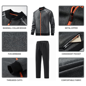 2025 personalizado Unisex estampado gráfico invierno Casual peso pesado 100% poliéster negro chándal diseño personalizado Streetwear - Product Image 5