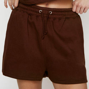 เซ็ตเสื้อยืดและกางเกงขาสั้น2ชิ้นสำหรับ2026แฟชั่นฤดูร้อนของผู้หญิงชุดครอปแบบลำลองออกแบบได้ตามต้องการ - Product Image 5