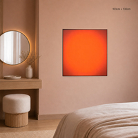 Lumière LED de méditation en gros pour chambre, effet lever/coucher de soleil, art mural thérapeutique bien-être pour chambre à coucher