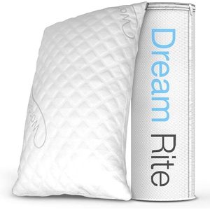 Cuscino Dream Rite Serie C di Lusso con Imbottitura Sfilacciata, Regolabile in Altezza, Misura Queen, Confezione da 1 - Collezione Hotel in Tessuto - MB000295 - Product Image 1