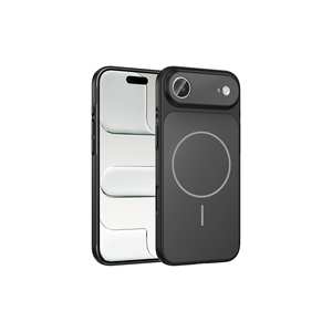 Étui noir compatible SENK M-Safe pour iPhone 17 Air Plus, série Formen, protection de l'appareil photo, coque de téléphone élégante - Product Image 1