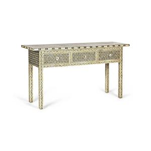 Consola con Incrustaciones de Hueso, Mesa de Muebles de Lujo con Incrustaciones de Hueso - Product Image 6