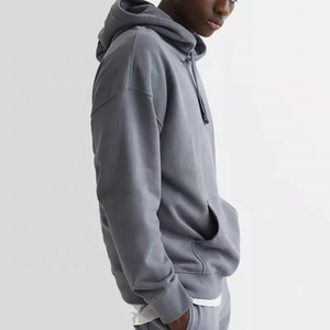 Sweats à capuche personnalisés pour hommes Impression et broderie de logo personnalisé Modèle de base en coton à la mode et style décontracté Sweats à capuche de haute qualité - Product Image 4