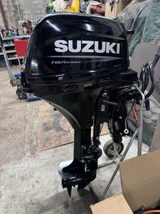 Suz-uki Motor fueraborda DF4A 15HP 4 tiempos, eje corto de 15 pulgadas, Tiller FORSALE - Product Image 2